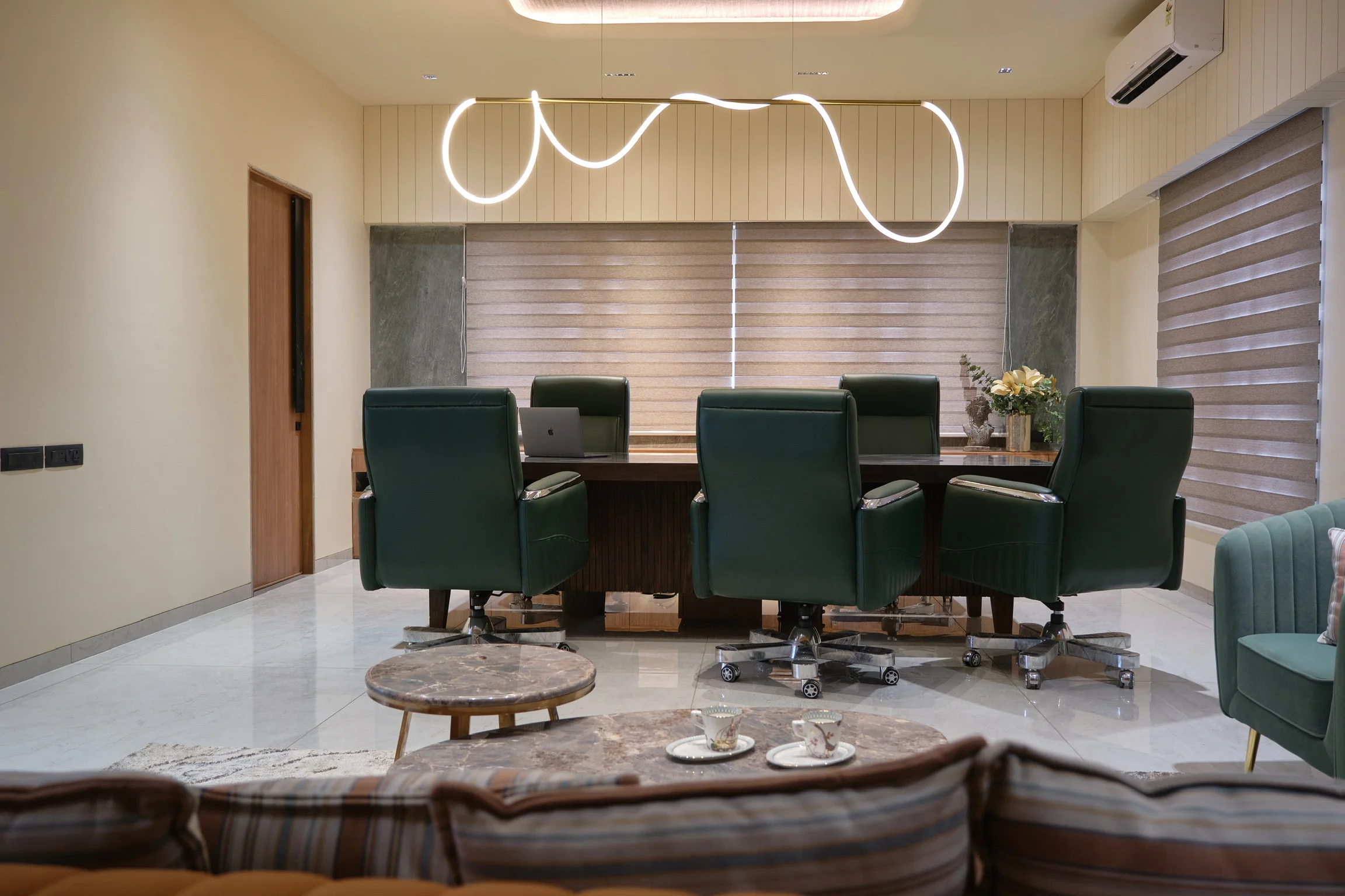 Spaces By AMK — luxury commercial interior with refined spatial design