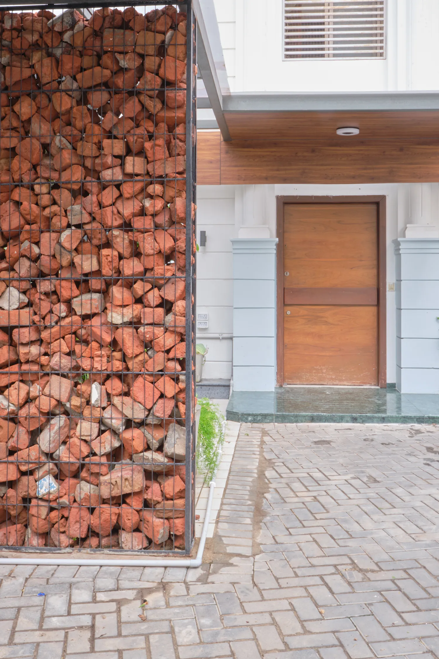 Main entrance door