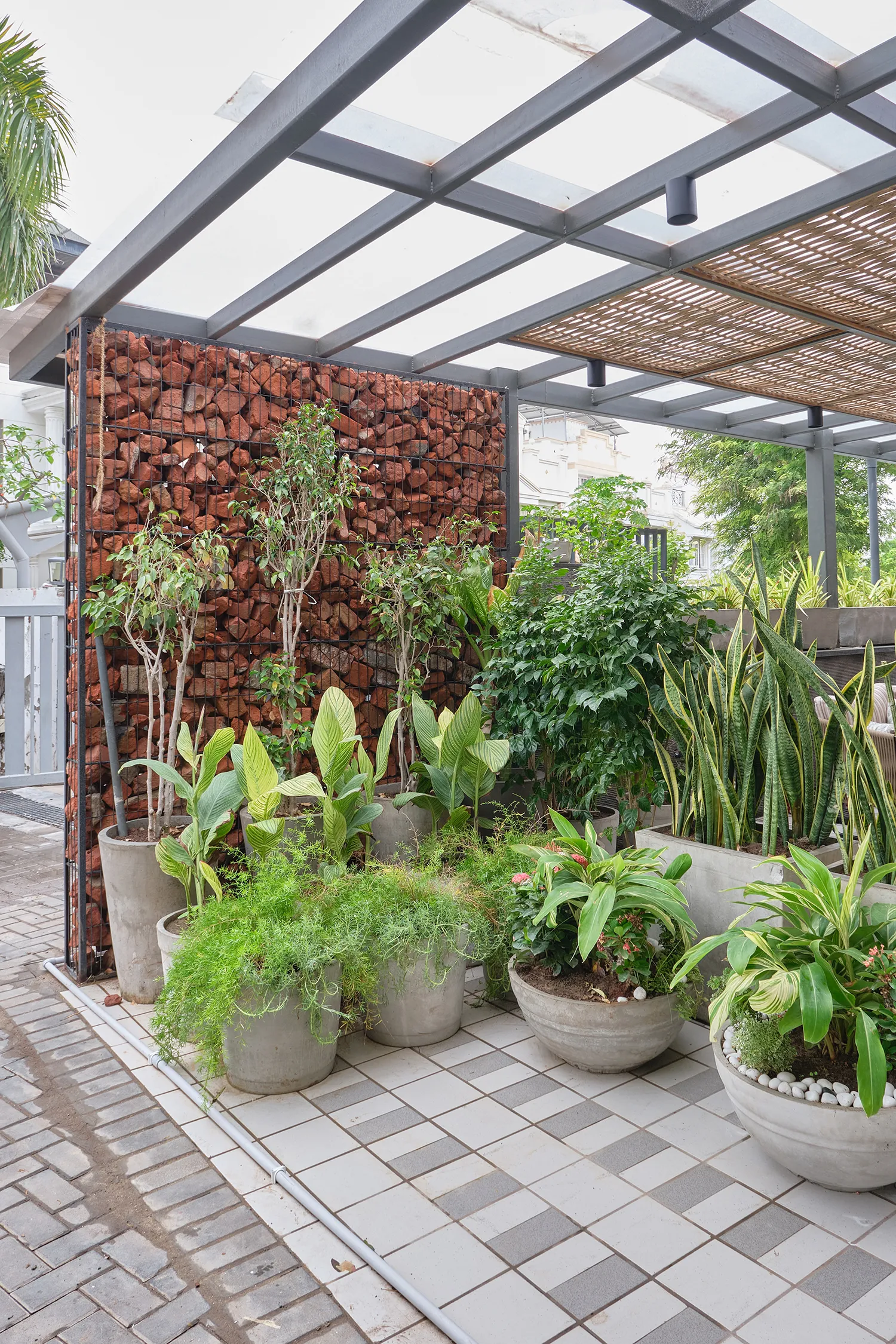 Kaveri Residence — terrace garden